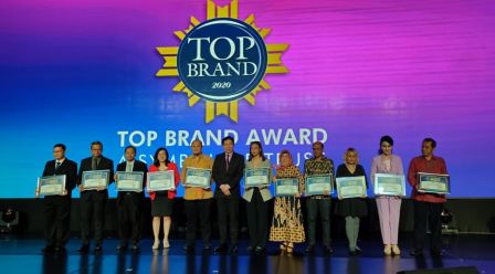 kibif raih penghargaan top brand award 2020